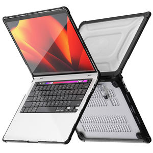 Funda Protectora Transparente de 13.3 Pulgadas con Soporte para <span class=keywords><strong>Macbook</strong></span> <span class=keywords><strong>Pro</strong></span> 13 A2338 M1 M2 A2289 A2251 A2159 - Product Image 2