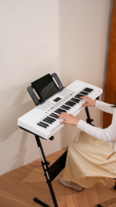 Badu âm nhạc Giáo Dục Đàn <span class=keywords><strong>Piano</strong></span> 61 phím nhạc cụ bàn phím tổng hợp đàn <span class=keywords><strong>piano</strong></span> mới bắt đầu cho món quà - Product Image 3