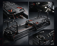 Machine de Pilates Reformer en aluminium, équipement d'exercice commercial pour studios de Pilates, pour marques de Pilates, OEM ODM
