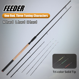 Canna da Pesca Feide Rod Feeder 36/39m, Tre Sezioni, Azione Rigida, per Pesca in Mare e su Roccia, 120-150 cm - Product Image 3