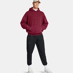 Sudadera con Capucha Personalizada 100% Algodón Felpa, de Invierno, Alta Calidad, Estilo Urbano, Teñido Liso, Ecológica, Resistente al Viento, Transpirable y Antiarrugas - Product Image 1