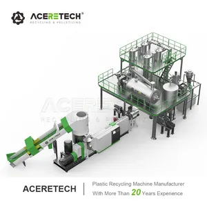 Plastic Recycling Machine Manufacturer LSP PET Recycling Pelletizing Machine With Liquid State Polymerization
