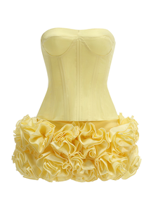 SS2367 moda caliente verano sin mangas conjunto de dos piezas Sexy Tops flores a juego Mini falda mujeres dos piezas conjunto - Product Image 6