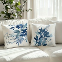 Housses de coussin décoratives personnalisées, conception OEM/ODM, sublimation, polyester vierge, housse de coussin courte en peluche, taie d'oreiller décorative