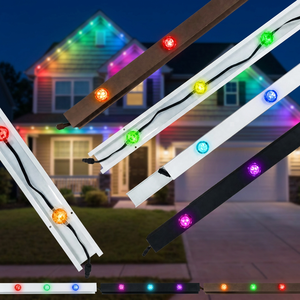 IP68 Waterproof Rgbic Gemstone Pixel <b>Point</b> <b>Light</b> 12V 24V Permanent Outdoor Lighting 200ft 300ft Track Christmas <b>Lights</b> - Product Image 1