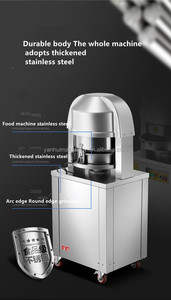 Équipement de boulangerie coupe-pâte à pizza automatique 36 pièces diviseur uniforme de pâte machine de découpe de bloc de pâte à pâtisserie de boulangerie - Product Image 6