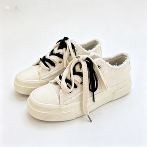 Chaussures en toile légères et tendance pour hommes <span class=keywords><strong>All</strong></span> Stars, respirantes, à lacets, semelle extérieure en caoutchouc, décontractées, pour la marche et le travail, augmentant la taille - Product Image 2