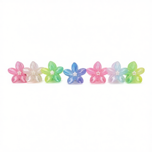 Fermaglio per capelli Pearl Frangipani da 8 cm con design floreale colorato per donne e ragazze - Product Image 2