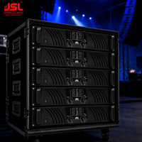 Amplificateur de puissance professionnel JSL à 2 canaux, montage en rack, amplificateur audio professionnel pour système de sonorisation, haut-parleur, DJ, concert, boîte de nuit