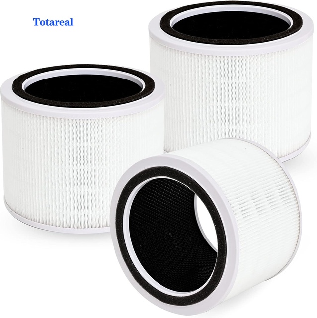Replacement Filter Compatible LEVOIT Core 300-RF Air Purifier 3-in-1 True H13 HEPA Filter Activated Carbon Pre-filter Portable