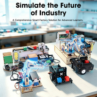 ACEBOTT Pabrik Langsung Smart Factory Education Kit ESP32 IOT Kayu Ramah Lingkungan DIY ACECode Set Pemrograman untuk Arduino