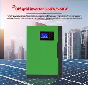 5.5kW Hybrid Solar Pure Sine Wave Single Phase 220V Built in MPPT <b>Battery</b> Voltage <b>48V</b> Home Use Hybrid Solar - Product Image 1