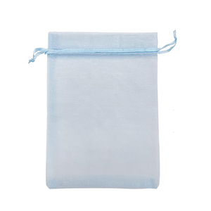 Sacs de rangement en organza personnalisés avec logo pour cadeaux de mariage et bijoux, vente en gros - Product Image 2