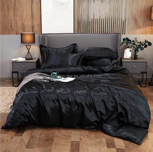 Parure de lit 3 pièces Home Comforter : Housse de <span class=keywords><strong>couette</strong></span>, drap plat, 100% microfibre polyester, uni, double face, 220*240cm, style japonais - Product Image 3
