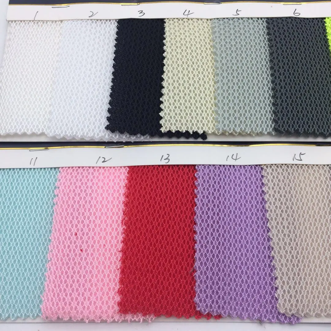 polyester knitted 3d mesh fabric cool breathable
