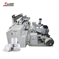 Machine de découpe et de rembobinage entièrement automatique pour rouleaux de papier thermique de guichet automatique, destinée à la production de papier de reçu pour caisses enregistreuses et terminaux de point de vente