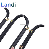 Sellos de Ventana Automotrices Premium de PVC de Alta Calidad, Color Negro, Reemplazo Directo para Sentra B13