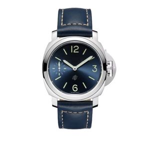 <span class=keywords><strong>Pa</strong></span>-Ner-Ai famosa marca clásica Lu-<span class=keywords><strong>Pam</strong></span> 606 azul Patchwork Simple lujoso movimiento mecánico luminoso buzo puntero inoxidable - Product Image 2