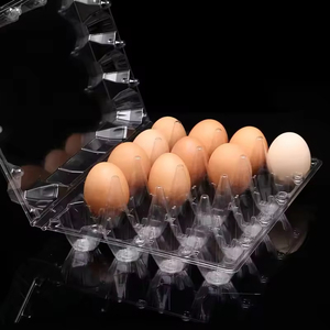 Bandeja <span class=keywords><strong>de</strong></span> Plástico para Huevos <span class=keywords><strong>de</strong></span> Gallina, <span class=keywords><strong>de</strong></span> 4 a 30 Huevos, Transparente, para Venta al por Mayor - Product Image 2