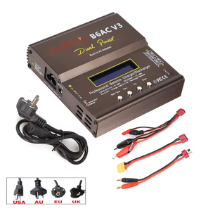 80W IMAX <span class=keywords><strong>V3</strong></span> B6AC แบบดิจิตอลที่ชาร์จแบตเตอรี่อัจฉริยะ, สำหรับเฮลิคอปเตอร์ RC re-peak NiMH NiCd lihv NiCd PB Li-ion - Product Image 1