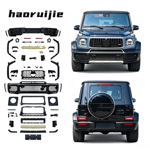 Kit carrosserie style <span class=keywords><strong>Brabus</strong></span> pour Mercedes-Benz W464 – Pare-chocs modifié pour kit carrosserie <span class=keywords><strong>Brabus</strong></span> W464 – Installation sans découpe, ajustement OEM - Product Image 1