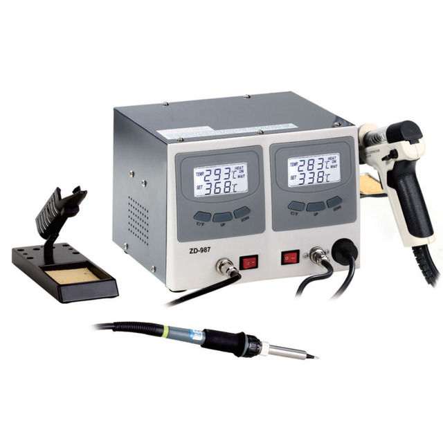 ZD-987 High Quality 2 in 1 Soldering and Desoldering Station