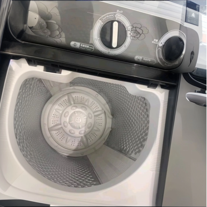 RV/Home Use Twin-tub Semi-automatic Mini Washing Machine Twin-tub Electric Spin-drying Plastic Car Hotel