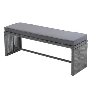 Outdoor <strong>Corner</strong> <strong>Rattan</strong> Lounge <strong>Set</strong> Chaise Lounge Sofa Bed Padded Outdoor Sofa <strong>Set</strong> With Cushion - Product Image 6