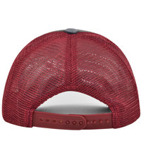 Gorra de béisbol de malla de algodón de dos tonos desgastada Vintage personalizada para hombres y mujeres, gorra de camionero de corona alta de 5 paneles con frente de espuma vaquera lavada