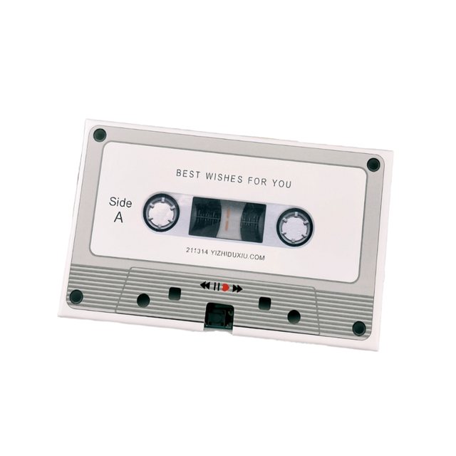 Customizable Durable Sound Greeting Card with 30/60/300 Second Message Recorder-Thank You Style Unique Gift for Couples