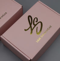 Nouvelles dossiers magnétiques personnalisés avec grand logo, pelliculage mat, gaufrage, emballage de luxe en carton biodégradable pour coffret cadeau