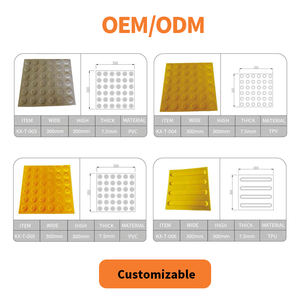 Pavés tactiles de sécurité extérieurs pour malvoyants, à haute durabilité, certifiés CE - Product Image 2
