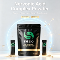 Complexe d'acide nervonique naturel en poudre – Supplément végétalien pour la maintenance cognitive et antioxydant nerveux chez l'adulte