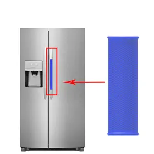 Capa de silicone para dispositivo de cozinha, capa protetora anti-estática para geladeira, refrigerador, porta, cabo
