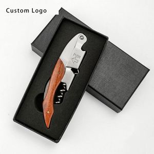 Tire-bouchon unique avec coupe-capsule, personnalisé pour toutes les occasions - Product Image 1