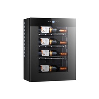 Apex Commercial Acier Inoxydable Mini Présentoir De Boissons Réfrigérateur Refroidisseur De Vin Avec Compresseur