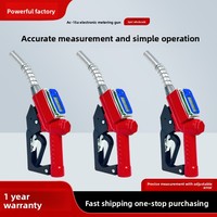Pistolet de ravitaillement diesel industriel OEM avec arrêt automatique, dispositif de dosage électronique auto-scellant, buse de distribution d'huile AC-15A/K25/LLY-25S