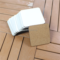 Échantillons Gratuits – Supports de Sublimation Carrés en MDF Blanc Brillant de 90 mm pour Presse à Chaud, Imprimables