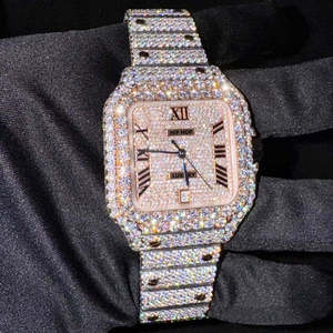 นาฬิกาดำน้ำแซฟไฟร์หรูหรา กันน้ำ 100 บาร์ ระบบออโตเมติก สายยาง ETA พรีเมียม ยูนิเซ็กส์ ระดับไฮเอนด์ หน้าปัดเรืองแสง - Product Image 2