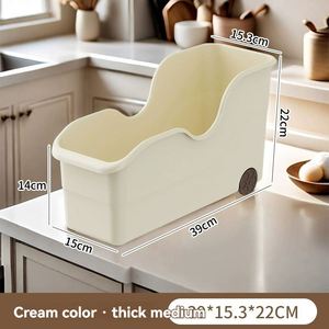 Best Selling Multi Functional Waterproof Modern Luxury Beige Plastic Kitchen <b>Storage</b> Cabinet Organizer <b>Box</b> Designed Efficiently - Product Image 5