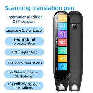Dispositivo di traduzione Offline Online portatile Multi lingua educazione digitale Smart Vocal AI Scan Translator Pen - Product Image 4