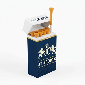 Tees de golf imprimés avec logo Navy Gold Cup, 10 pièces, 54 mm, 70 mm, 83 mm, vente en gros, tees de golf personnalisés - Product Image 3