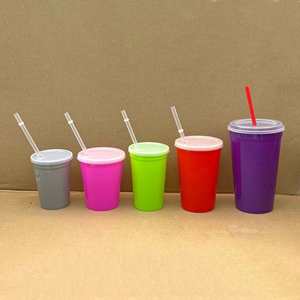 Food Grade PP <b>Plastic</b> Material Picnic Reusable Cups Stadium 8oz 10oz 12oz 16oz Leak Proof for Festival PRS - Product Image 6