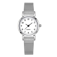 Jam Tangan Desain Baru Hadiah Hari Ibu Jam Tangan Wanita Bahan Paduan Baja Quartz Hadiah Jam Tangan