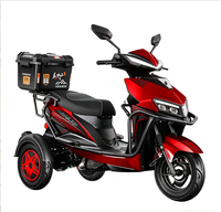 Tricycle à essence haute performance 150cc, conception à pédales, utilisation passager, structure anti-usure, pneus de 10 pouces, vitesse maximale >80 km/h