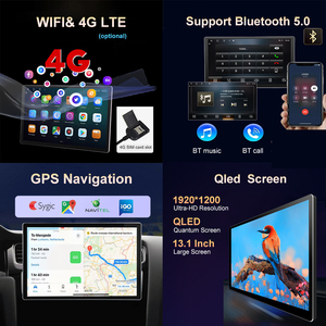 Radio Reproductor Estéreo para Auto con Navegación GPS Android 4G de 2 Din, Pantalla 2K para Toyota <span class=keywords><strong>Tundra</strong></span> 2007~2013 Sequoia 2008~<span class=keywords><strong>2017</strong></span> - Product Image 3