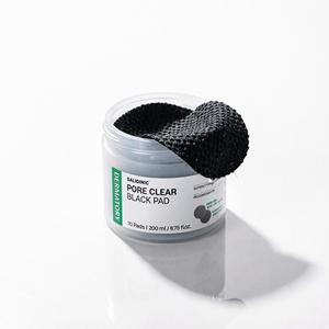Salidinic Pore Clear Black Pad 70 Pads 200 Ml Para la limpieza facial - Product Image 1