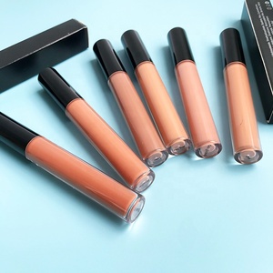 Private Label Vegan Cosmetici OEM Impermeabile di Trucco Velluto Opaco Rossetto Nude - Product Image 6