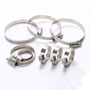 Mỹ có thể điều chỉnh Ống kẹp Worm Gear 201 304 Ống thép không gỉ Kẹp - Product Image 5