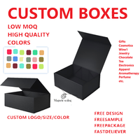 Caja de Empaque de Producto Exclusiva Magnética de Cartón de Lujo Premium Personalizada para Ropa, Zapatos y Sudaderas con Logotipo
